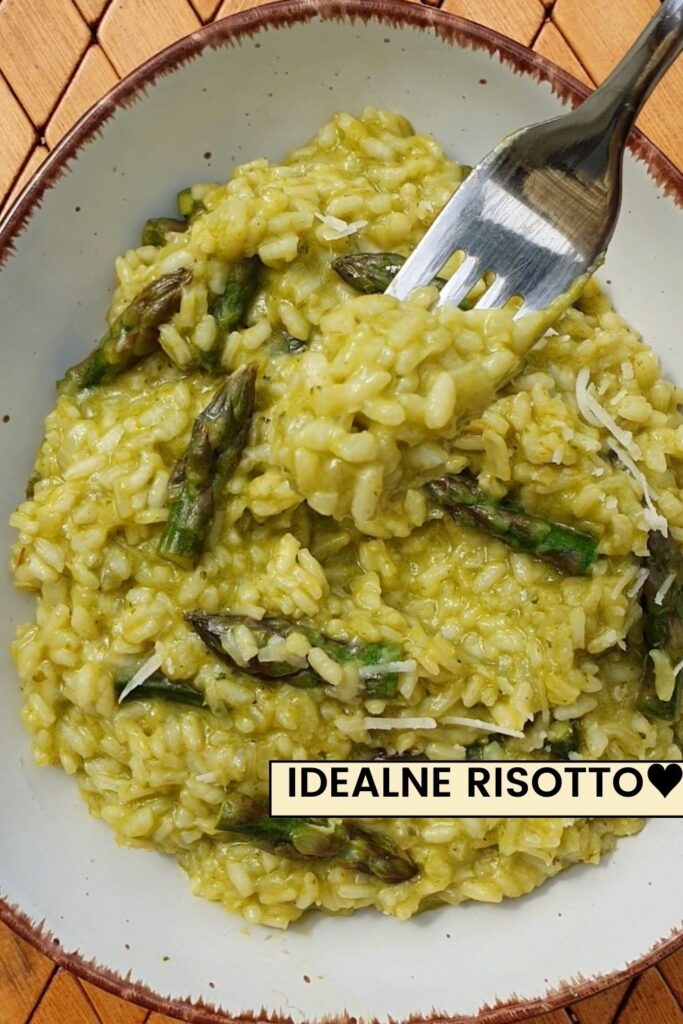 risotto ze szparagami