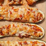 zapiekane cukinie z warzywami