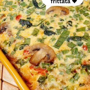 frittata z warzywami