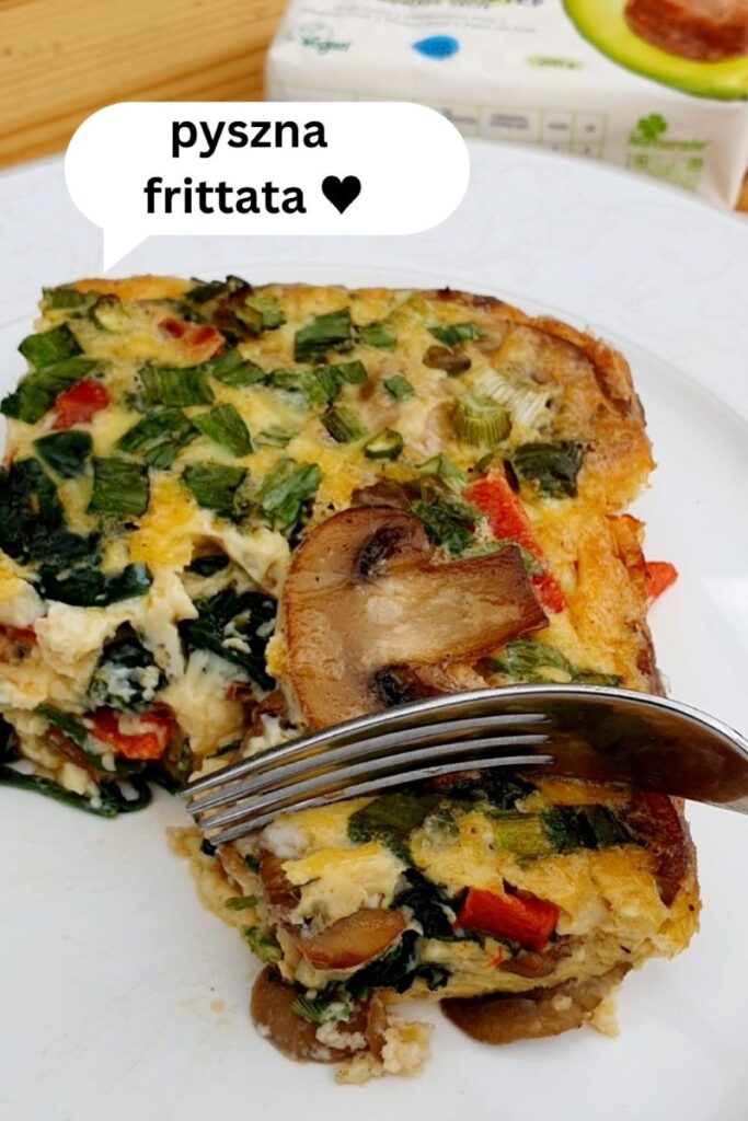 frittata z warzywami