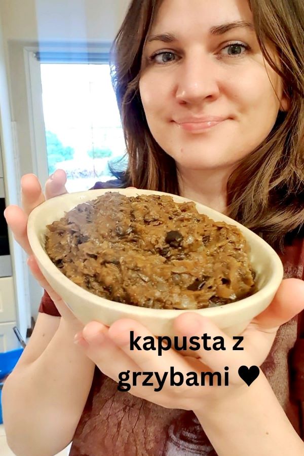 kapusta z grzybami