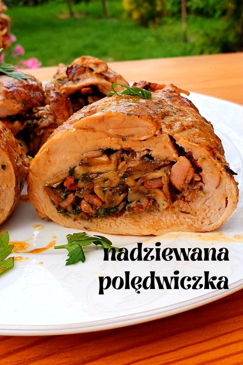 polędwiczka faszerowana pieczarkami