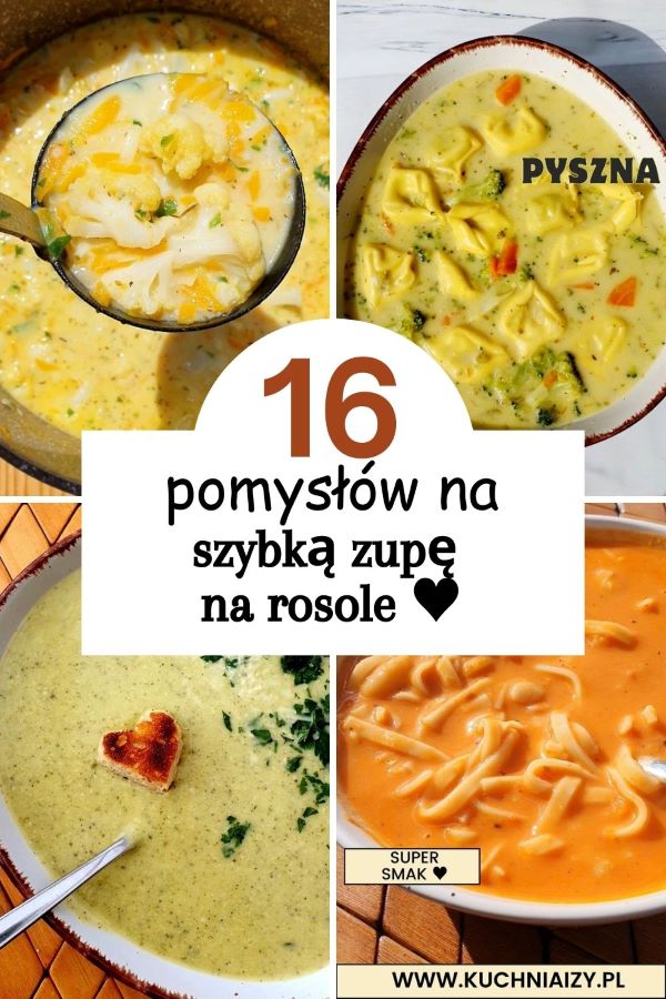 zupa na rosole przepisy