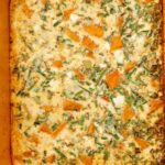 frittata z dynią i fetą