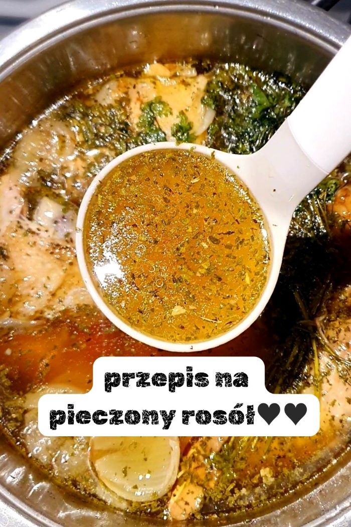 pieczony rosół