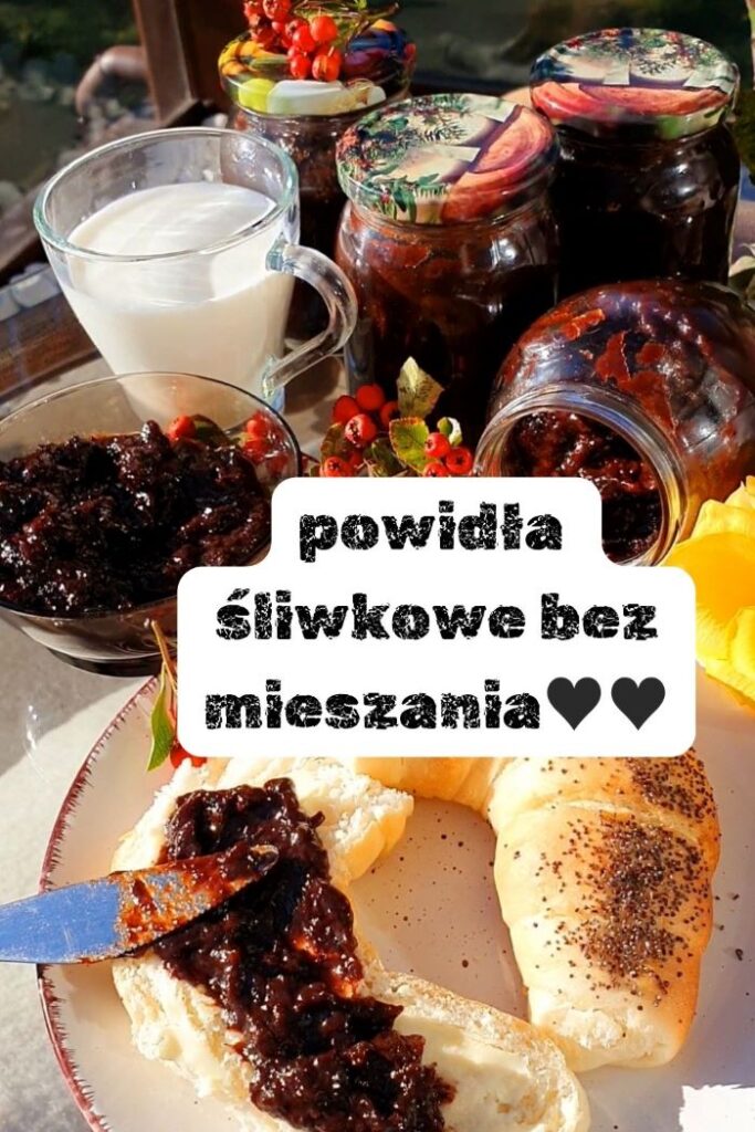 powidła śliwkowe bez mieszania