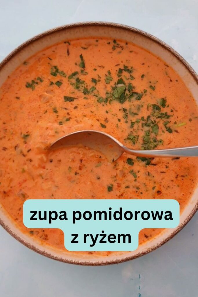 zupa pomidorowa z ryżem