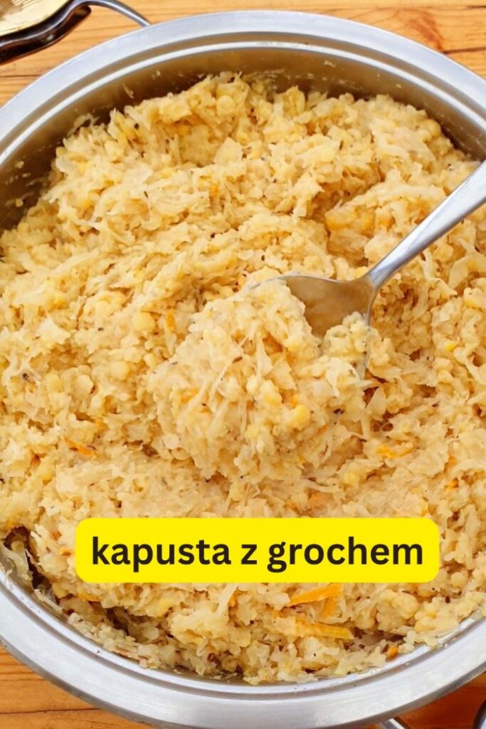 kapusta z grochem