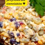 sałatka jarzynowa z jajkami