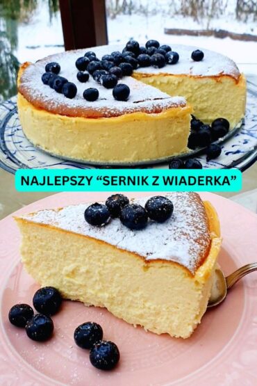 sernik z wiaderka