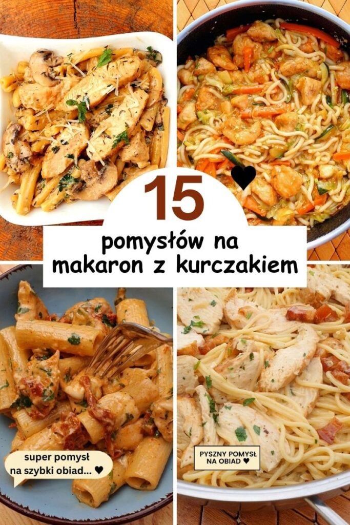 makaron z kurczakiem