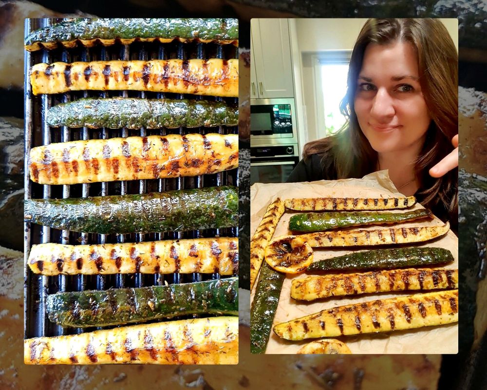 cukinia z grilla