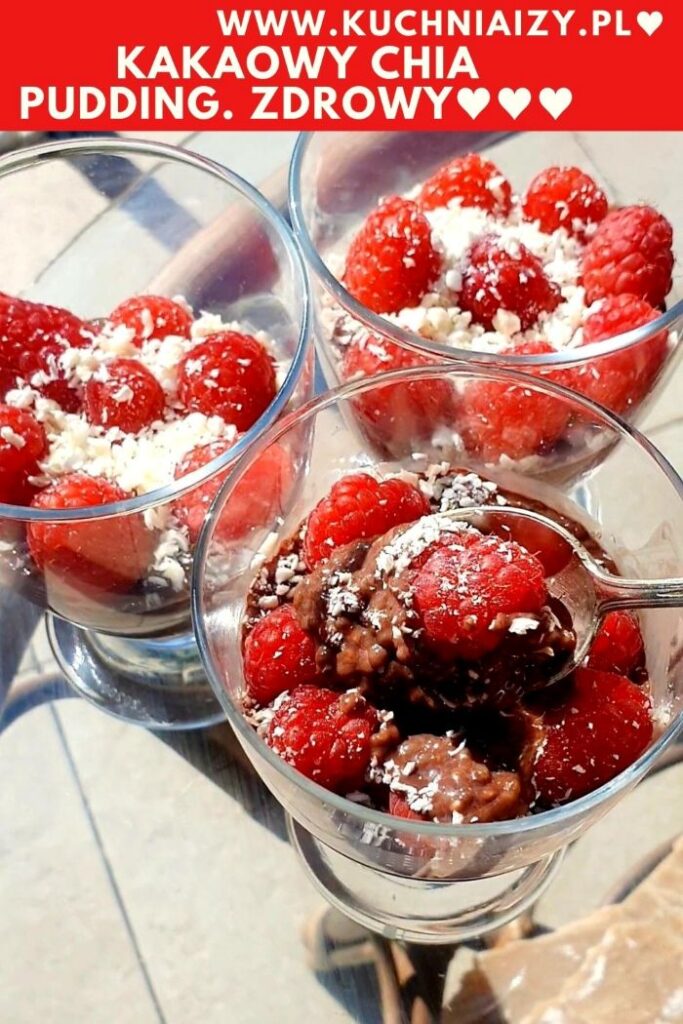 kakaowy chia pudding