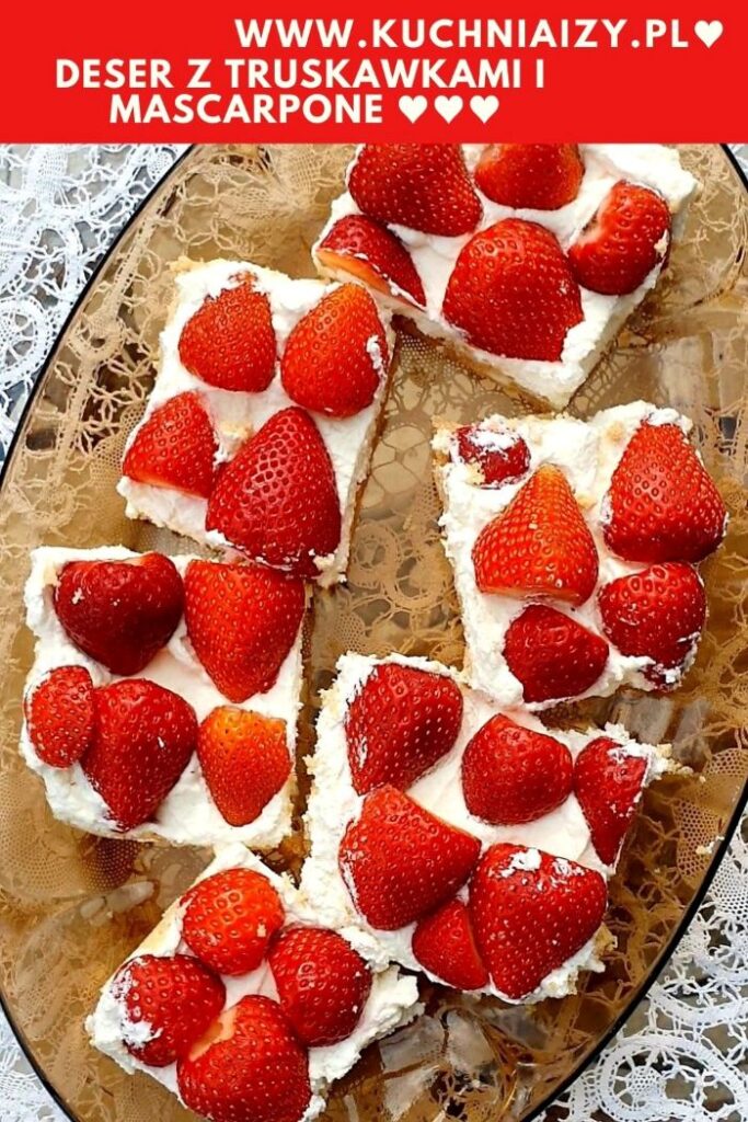 truskawki z mascarpone