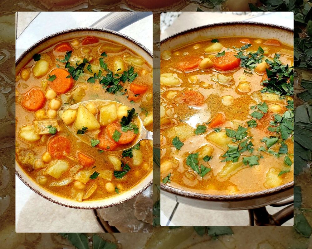 zupa curry z warzywami