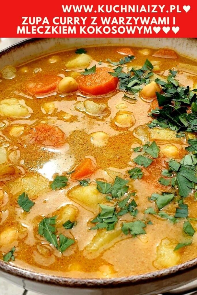 zupa curry z warzywami