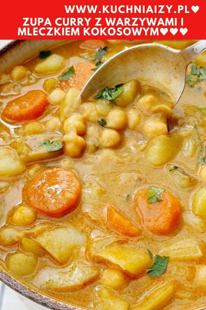 zupa curry z warzywami