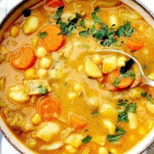 zupa curry z warzywami