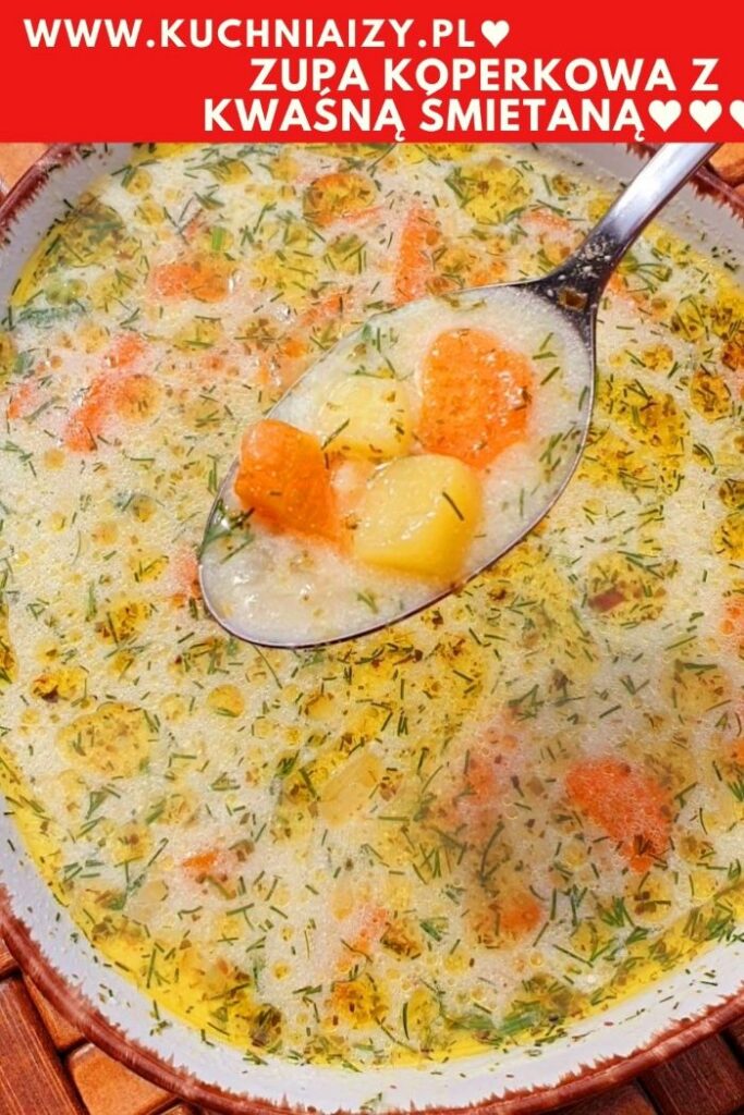 zupa koperkowa z ziemniakami