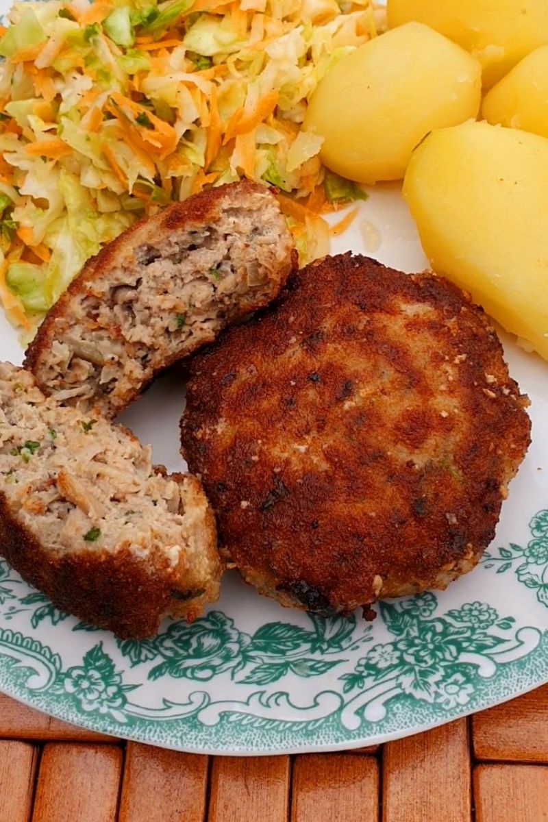 kotlety mielone z pieczarkami