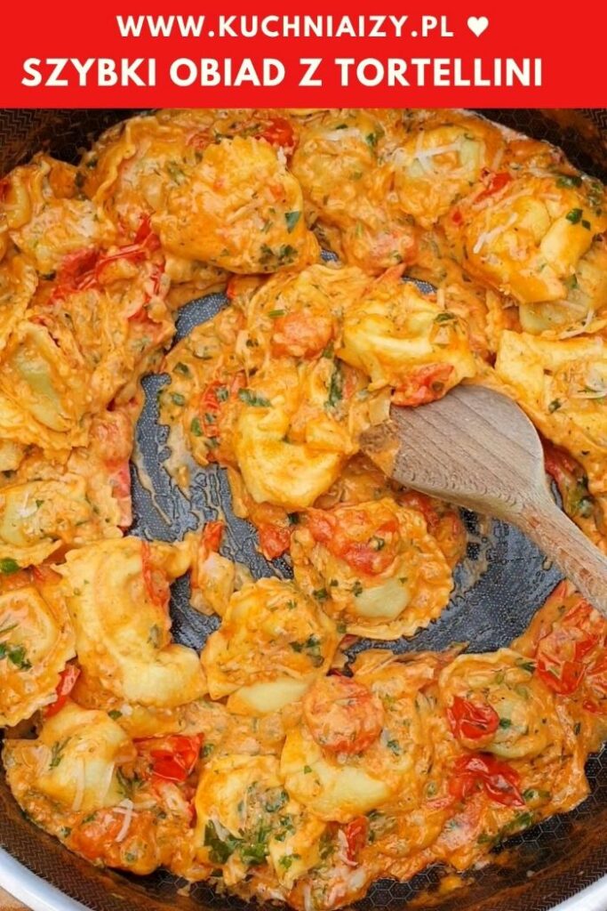 szybki obiad z tortellini
