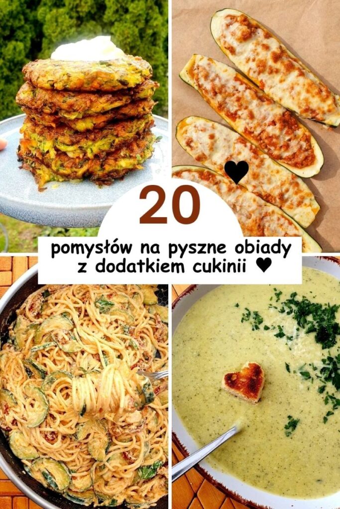 pomysł na obiad z cukinią..