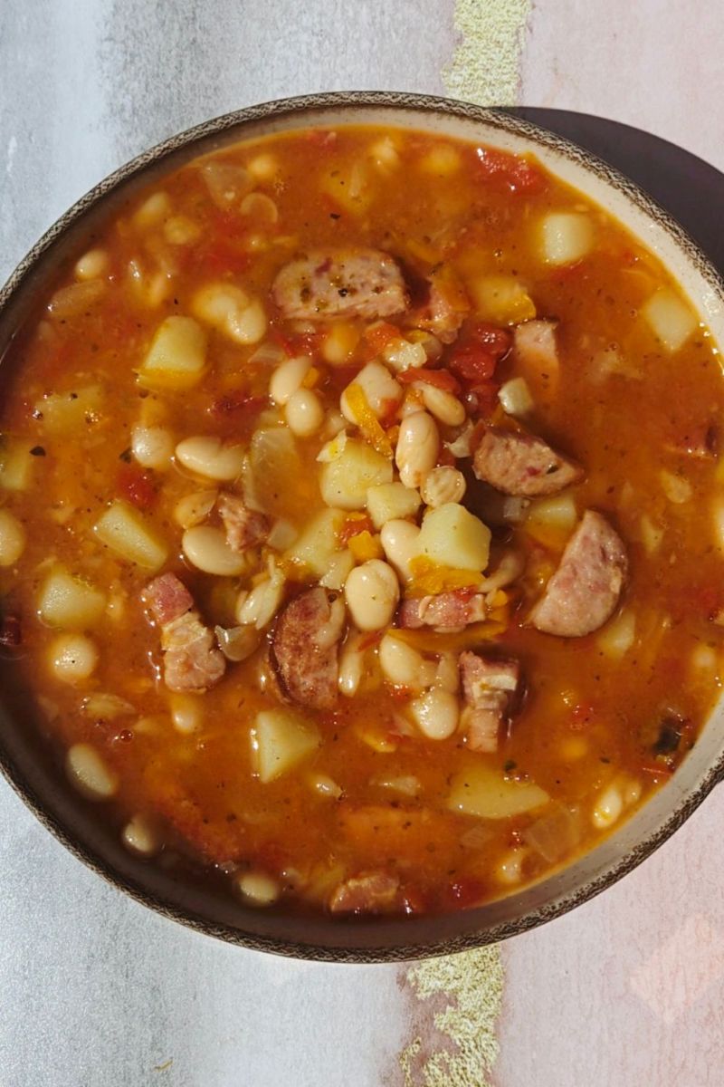 zupa fasolowa z fasoli z puszki
