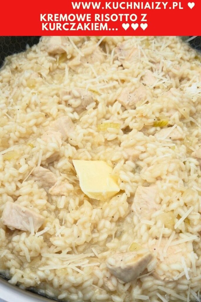 przepis na risotto z kurczakiem
