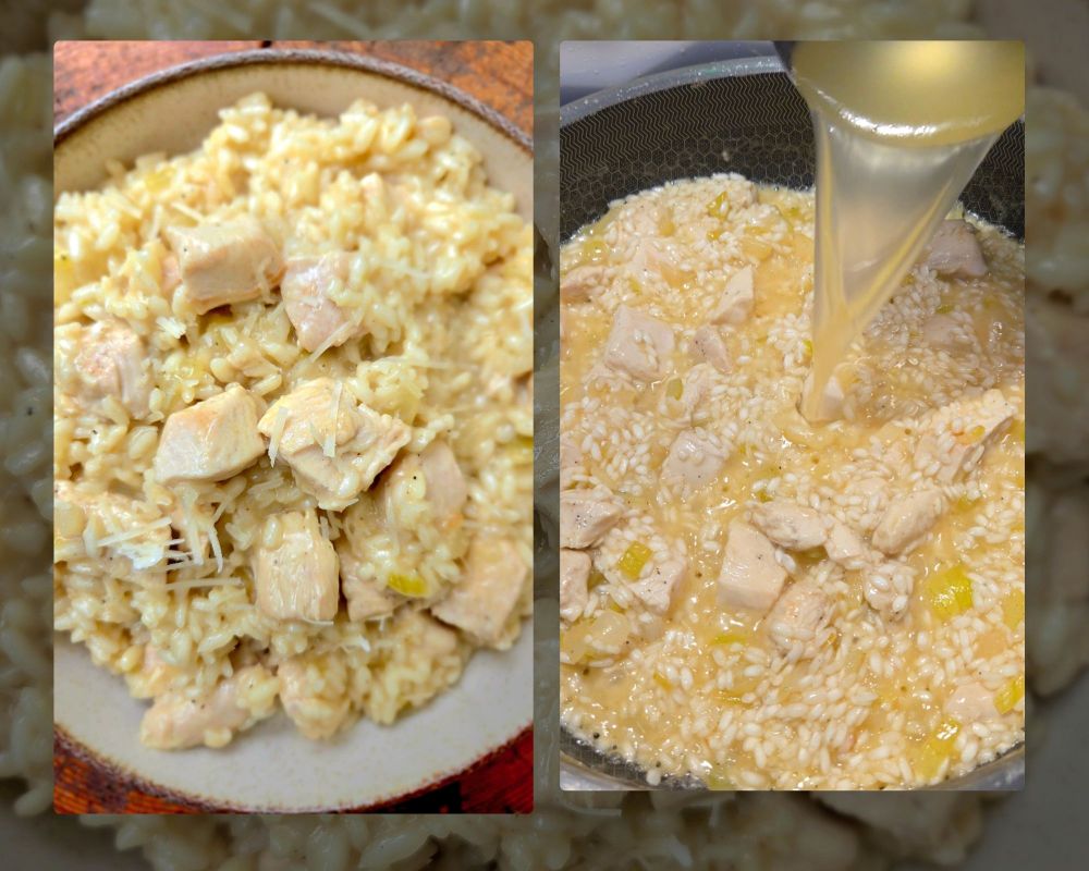 risotto z kurczakiem