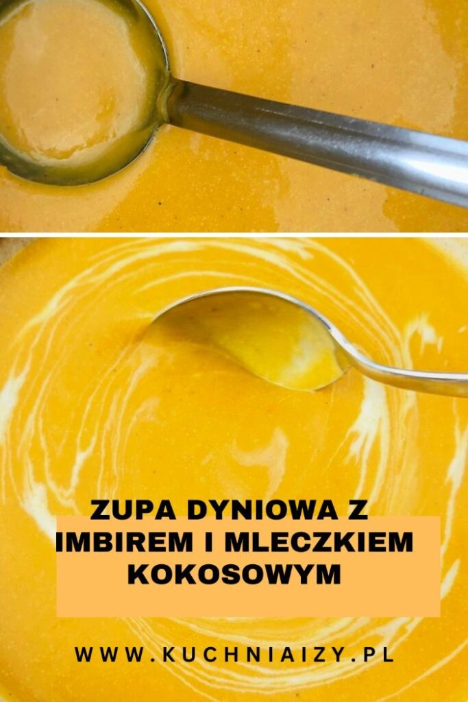 zupa dyniowa z mleczkiem kokosowym