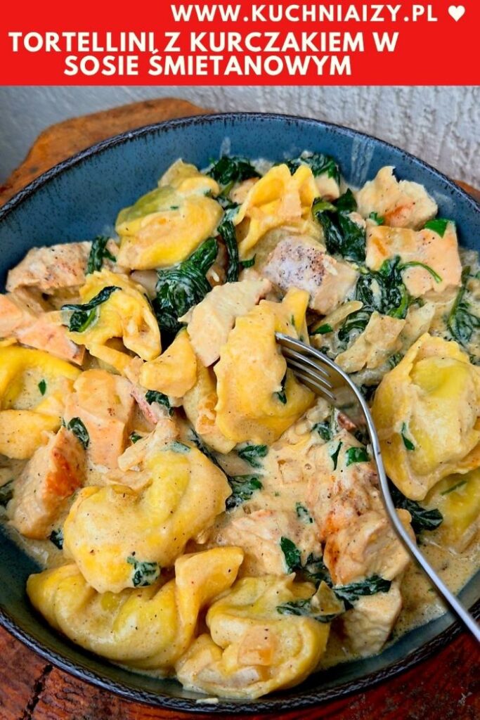 tortellini z kurczakiem