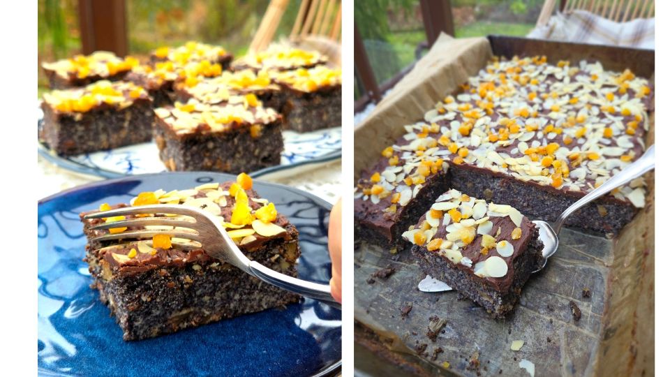 makowiec japoński z maku mielonego