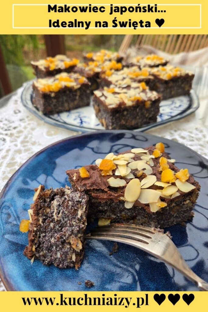 makowiec japoński z maku mielonego