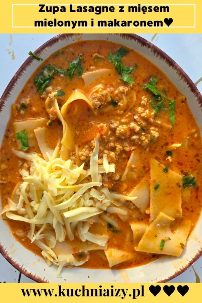 zupa lasagne