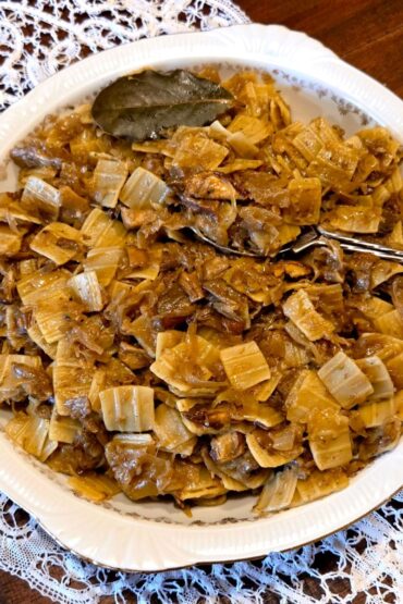 łazanki z kapustą i grzybami