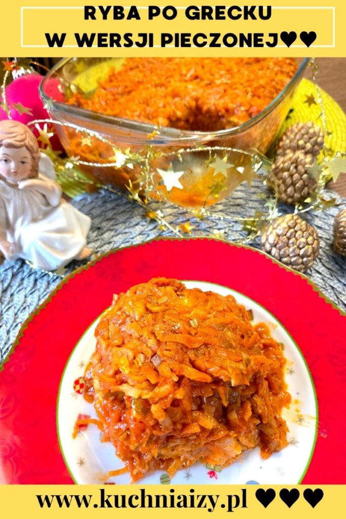 ryba po grecku pieczona