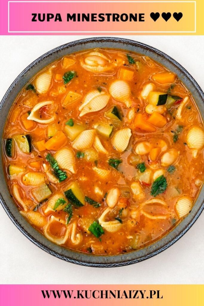 Zupa Minestrone zupa warzywna
