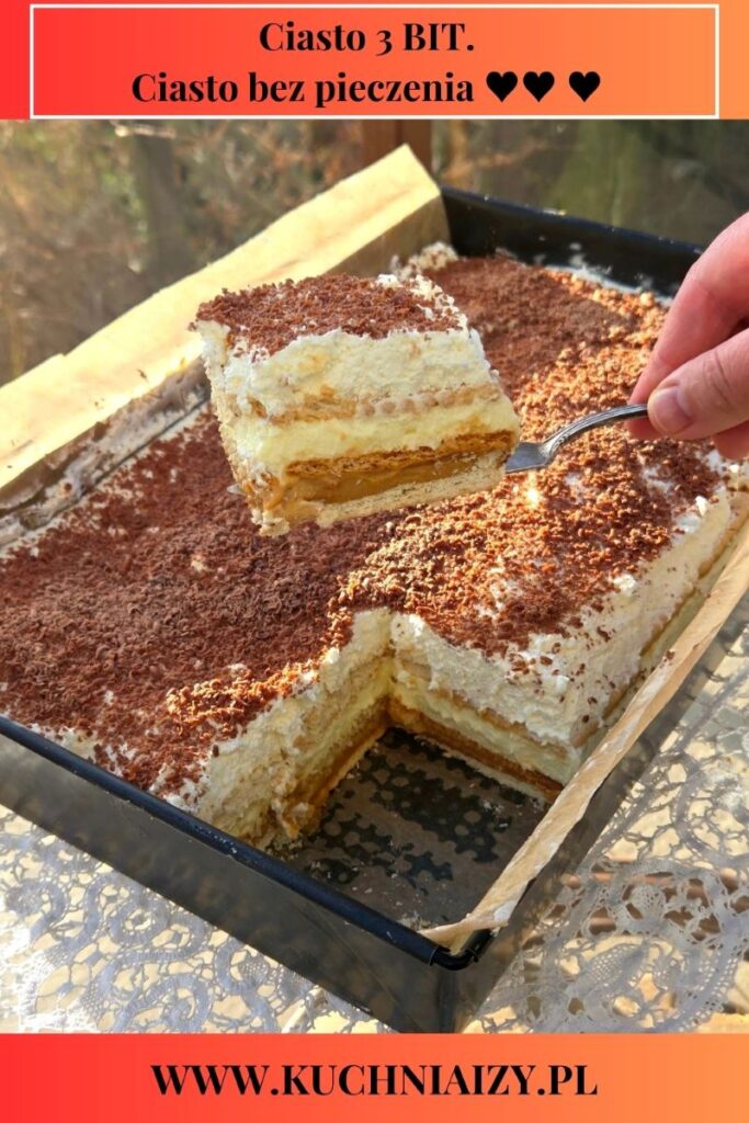 ciasto 3 bit bez pieczenia