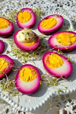 jajka marynowane w burakach