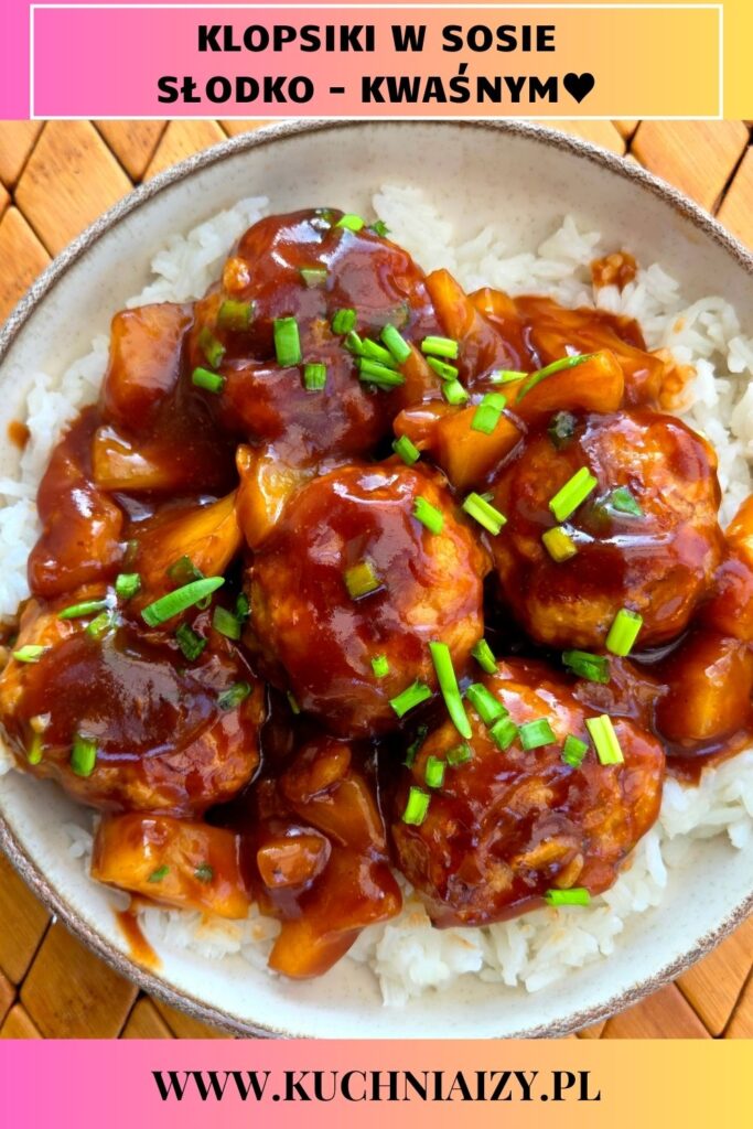 klopsiki w sosie słodko-kwaśnym