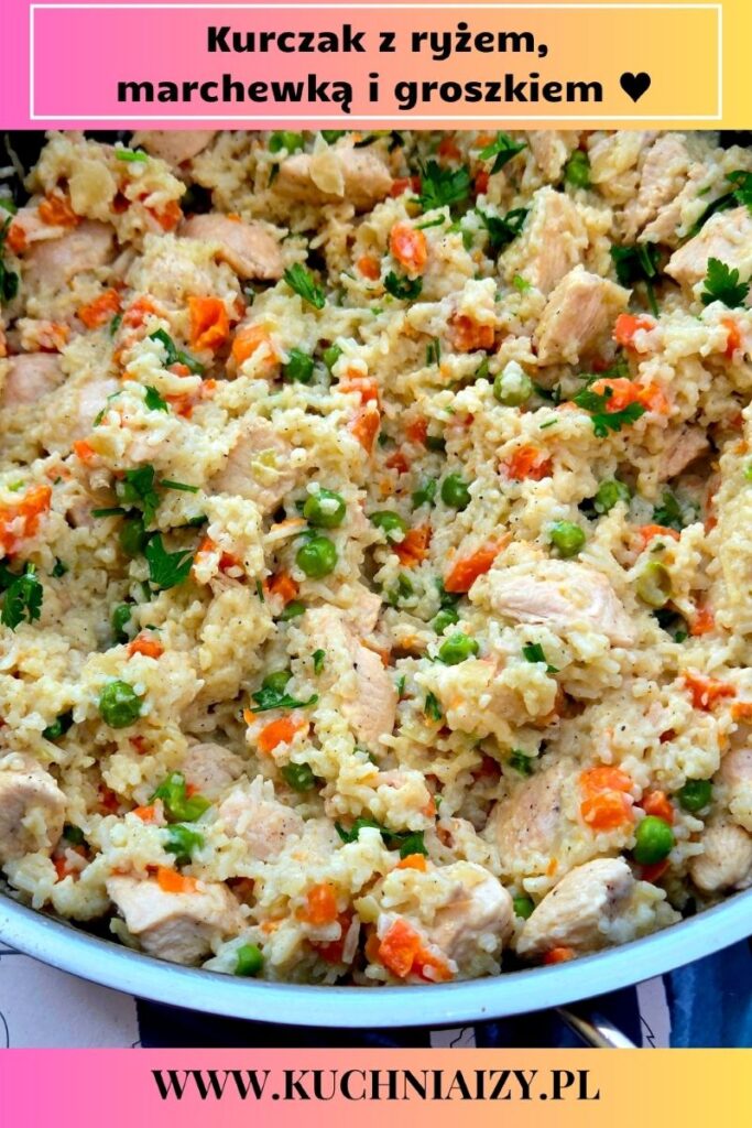 kurczak z ryżem i warzywami mrożonymi