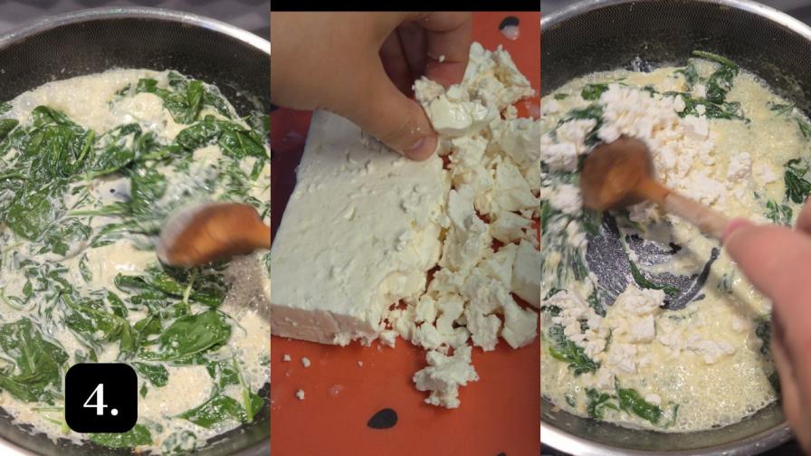 makaron-ze-szpinakiem-i-feta-przygotowanie-krok-4