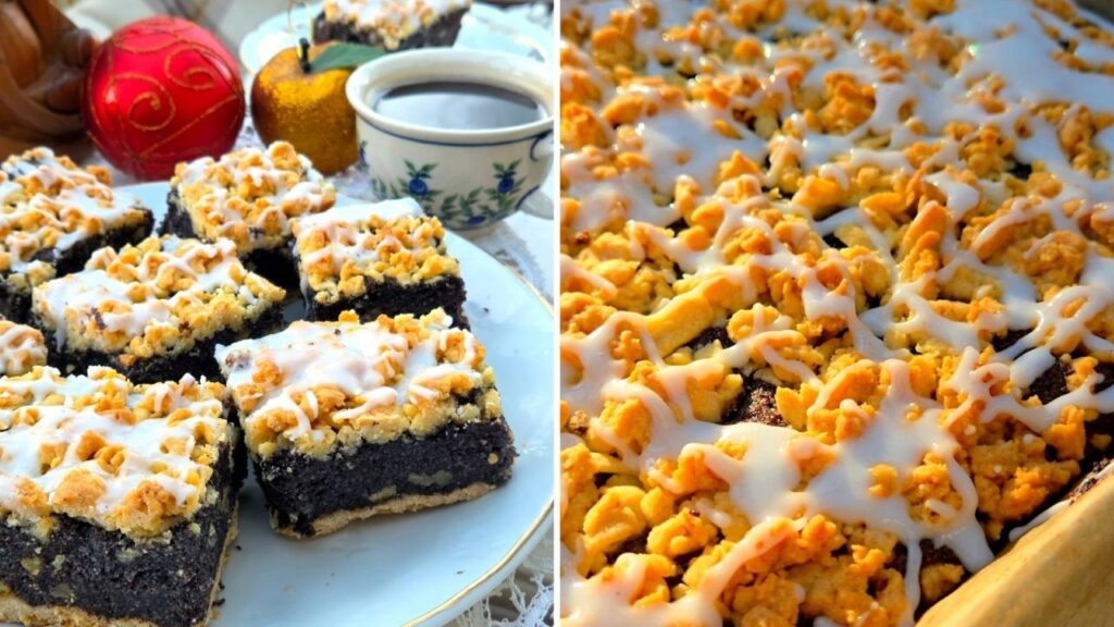 makowiec na kruchym spodzie