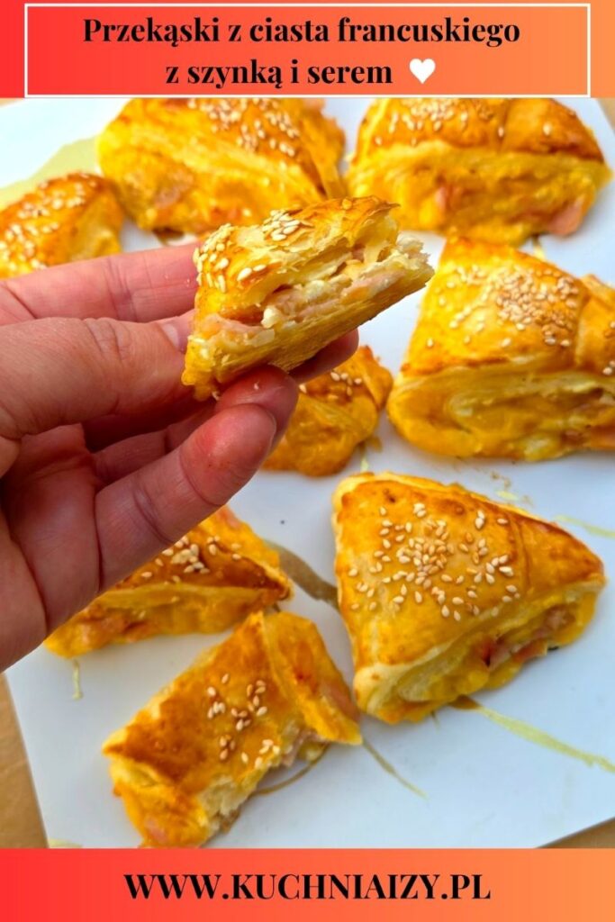 przekąska z ciasta francuskiego