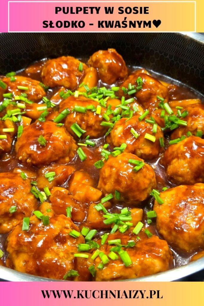 pulpety w sosie słodko-kwaśnym