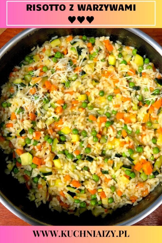 risotto z warzywami