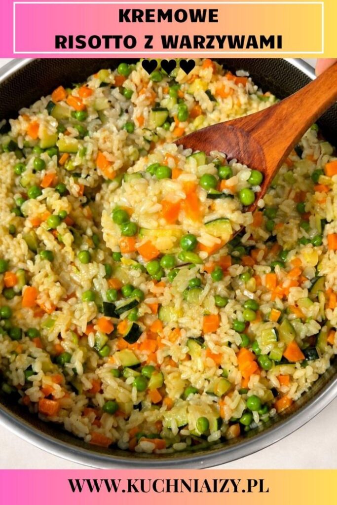 risotto z warzywami