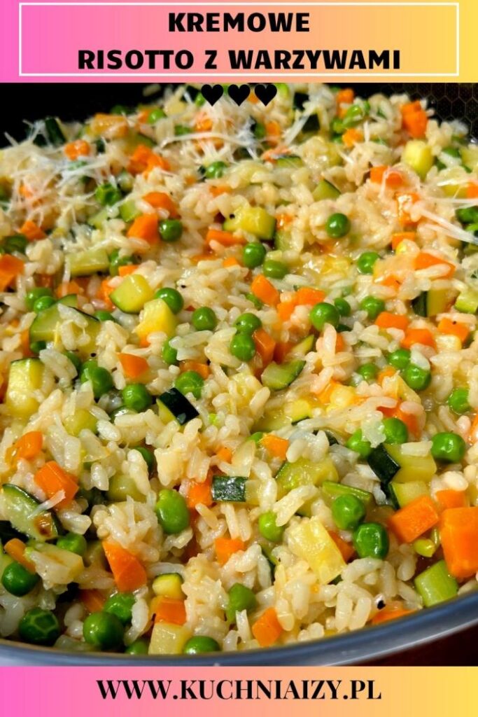 risotto z warzywami na patelnię