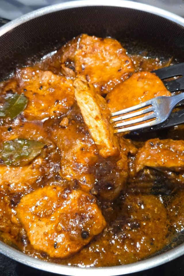 schab w sosie własnym