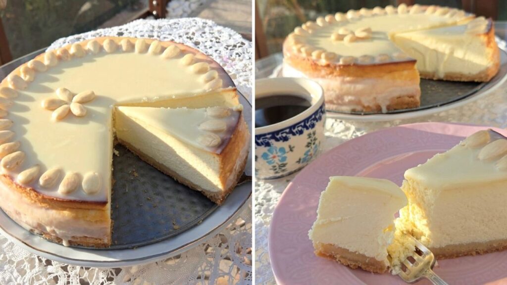 sernik z białą czekoladą